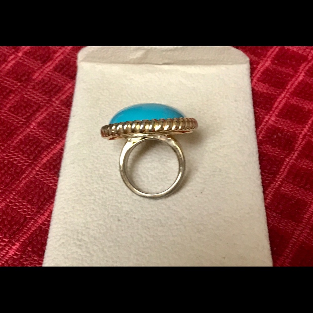 Turquoise Statement Ring - Picture 6 of 7